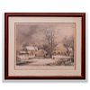 Currier & Ives, Publishers: Winter in the Country, a Cold Morning