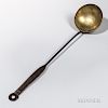 Wrought Iron and Brass Ladle