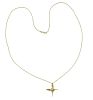 Michael Good 18K Gold Spirit Sun Diamond Pendant Necklace