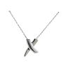 Tiffany &amp; Co Paloma Picasso Sterling  X Pendant Necklace
