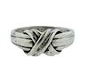 Tiffany &amp; Co Sterling  X Band Ring