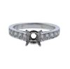 18k Gold Diamond Engagement Ring Setting 