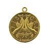 Cartier English 18k Gold Pisces Zodiac Pendant