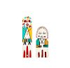 Hopi Earth God and Kachina Grandmother "Masau'u and Hahai-i Wuhti"