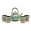 NC Pottery, Pamela Owens, Tea Set