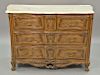 Auffray & Co. Louis XV style commode. ht. 33in., top: 19" x 45"