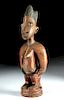Early 20th C. Yoruba Wooden Female Ibeji, ex-Arnovick