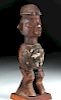 Mid-20th C. African Yaka Wooden Fetish Power Figure