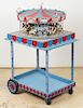 Old American Mechanical Scale Model Merry-Go-Round