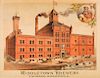 Middletown Ohio Brewery Paper Litho Advertising Sign