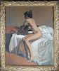 Signed, Painting of a Nude Woman in a Sunlit Room