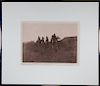 Edward Curtis Photogravure,"Desert Rovers, Apache"