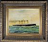 Lehtonen, "RMS Titanic" Signed Painting