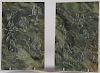 A PAIR OF FINE CARVED CHINESE JADE PANELS