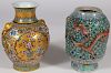 A FINE PAIR OF CHINESE PORCELAIN VASES