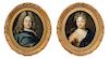 Artist Unknown, (Continental, 18th/19th Century), Portraits of a Gentleman and a Lady (two works)