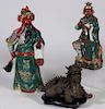 TWO CHINESE PORCELAIN FIGURES