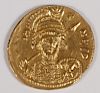 A BYZANTINE CONSTANTINE IV GOLD SOLIDUS
