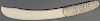 CHINESE CARVED IVORY PAPER KNIFE