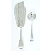 George IV Sterling Fish Slice and Sauce Ladle