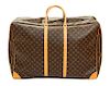 A Louis Vuitton Monogram Canvas Sirius Soft Sided Suitcase, 19"H x 27.5"W x 8.25"D; Handle drop: 4.5".
