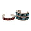 Zuni Needle Point Cuff Bracelets