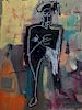 Jean-Michel Basquiat Mixed Media on Canvas