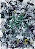 Von Allen "Tree of Ghosts" Abstract Oil On Paper