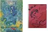 CHAGALL, Marc (After). Lot of Two Lithographs.