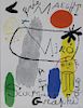 MIRO, Joan. Lithograph. Galerie Maeght Poster.