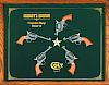 Colt Custom Shop Reserve Cased Set Of Five Sheriff's Edition Single Action Revolvers