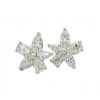 Tiffany & Co Platinum Victoria Diamond Cluster Earrings