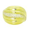 David Yurman 18K Yellow Gold Sculpted Cable Ring
