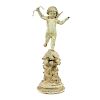 Classical style bronze cupid fountain