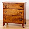 New England chest of drawers