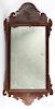 Large Chippendale mahogany looking glass