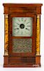 E.N. Welch Empire mahogany mantel clock