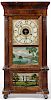 George Marsh Empire mahogany mantel clock