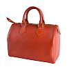 Louis Vuitton Tan Epi Leather Speedy 25 Bag