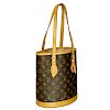 Louis Vuitton Brown Monogram Bucket PM Bag