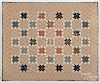 Star variant patchwork cradle quilt