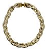 14kt. Braided Necklace