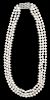 18kt. Pearl & Diamond Necklace