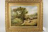 Landscape Painting  Attributed to Charles Hunt