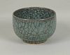 Chinese Guan Type Crackled Celadon Bowl