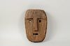 Carved Wood Mask, Possibly Woodlands or Cherokee