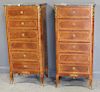 Antique Pair of Louis XV Style Satinwood and