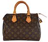 Louis Vuitton 'Speedy 25' Brown Monogram Bag