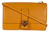 Hermes Yellow Leather Courehavelle Shoulder Bag