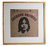 Jackson Browne "Saturate Before Using" Signed